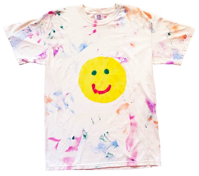 Smiley Rainbow Tee 002